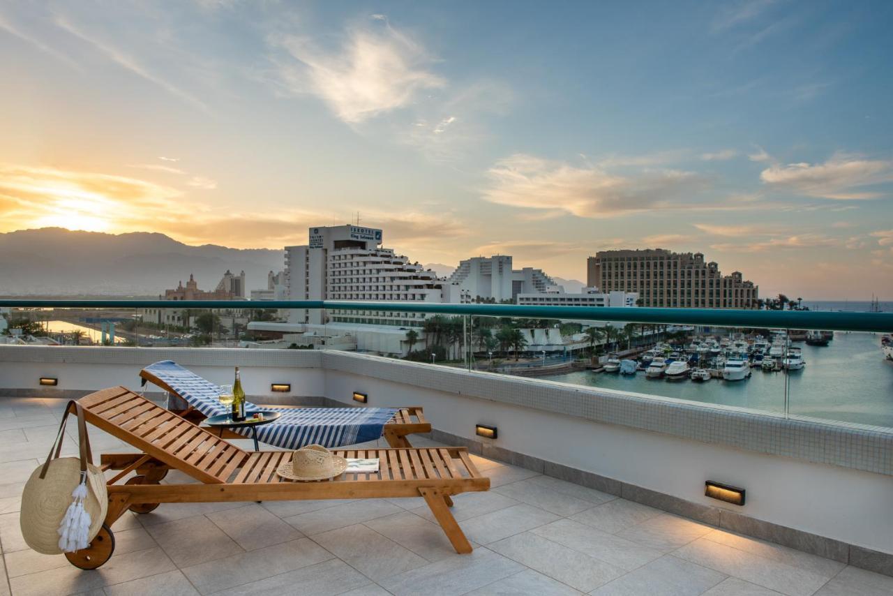 Vert Hotel Eilat By Afi Hotels Exterior photo View from the rooftop