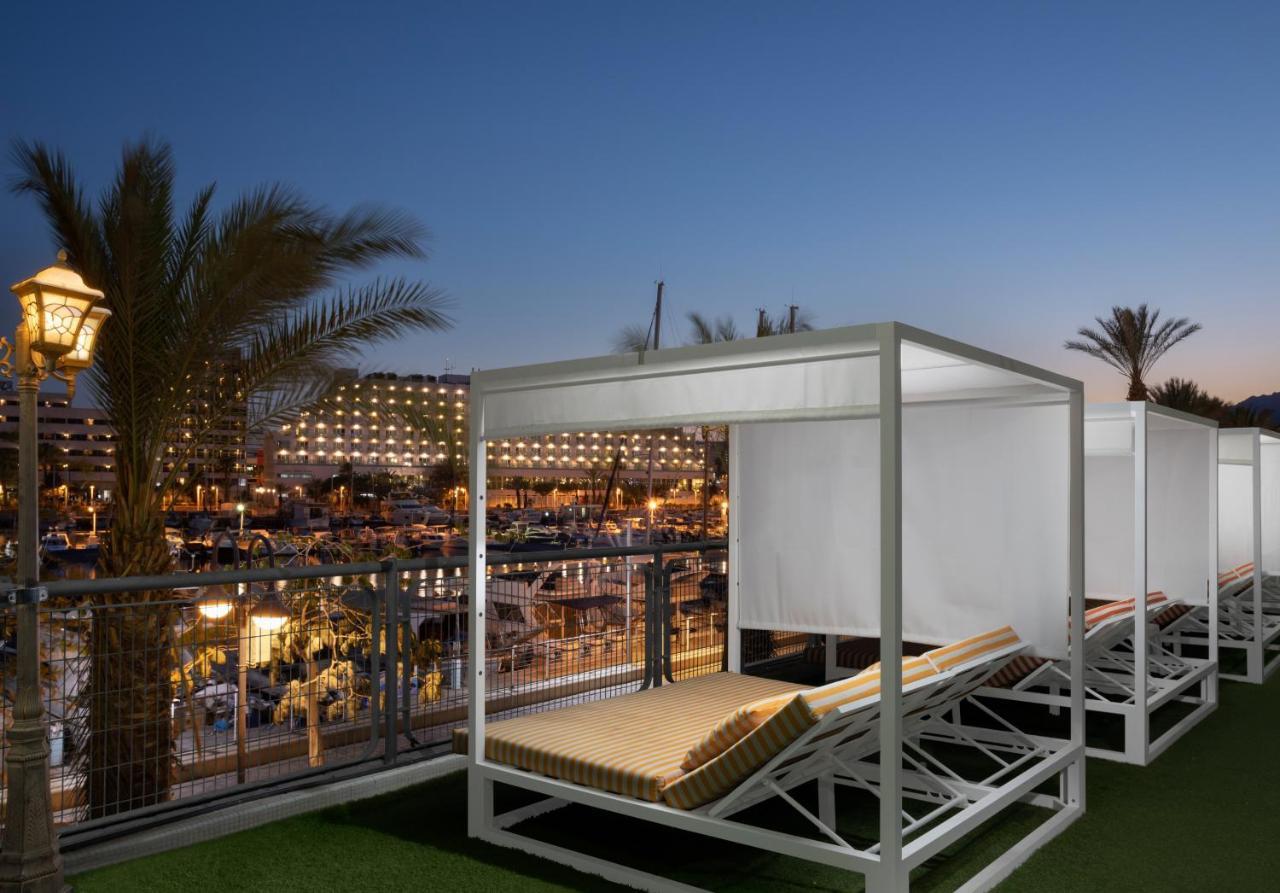 Vert Hotel Eilat By Afi Hotels Exterior photo Cabana